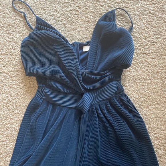 ASTR Blue Jumpsuit - Picture 5 of 5